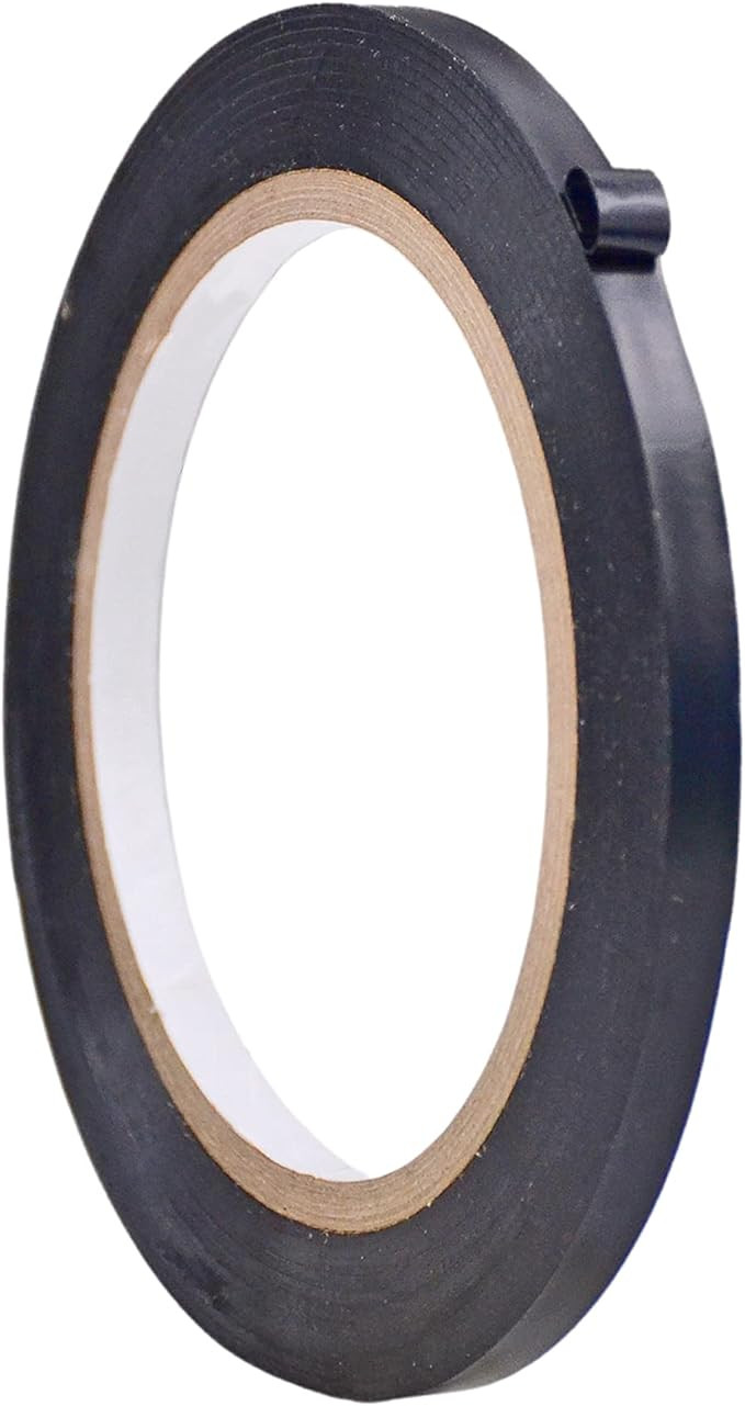 WOD VTC365 Black Vinyl Pinstriping Tape, 1/4 inch x 36 yds. for School Gym Marking Floor, Craftin... | Amazon (US)