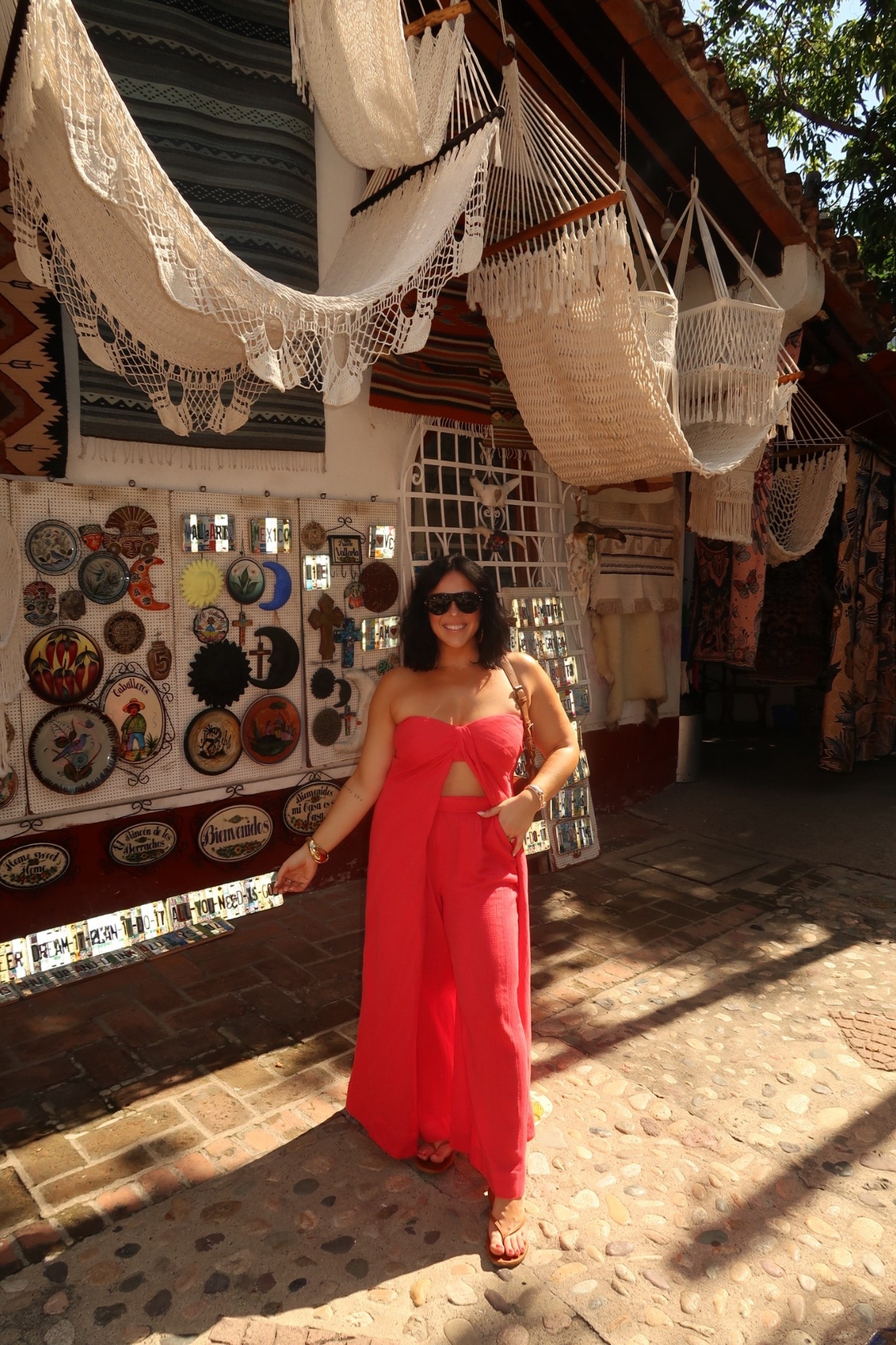 Exploring Mexico in this stunning set, im wearing a L but its big I need a M, I recommend sizing down. 

#LTKTravel #LTKootd #LTKMidsize