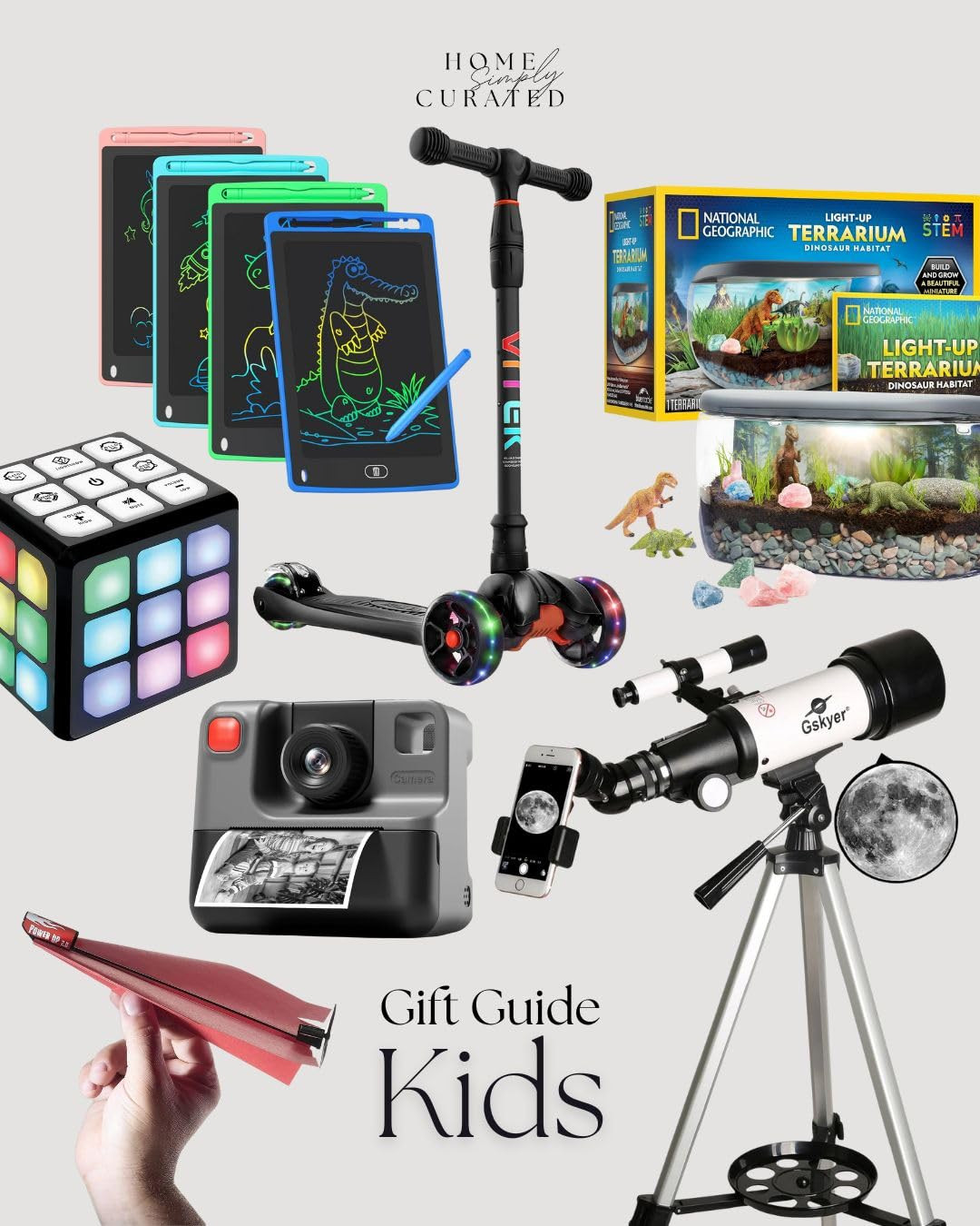 Stimulate their brains with a telescope or burn some energy with a scooter! All of these are sure to be a hit 👏🏼🫶🏼

#christmasgifts #giftguide #giftsforkids #amazonchristmas #amazongiftsforkids #kidstoys #playroomfinds

#LTKGiftGuide #LTKHoliday #LTKKids