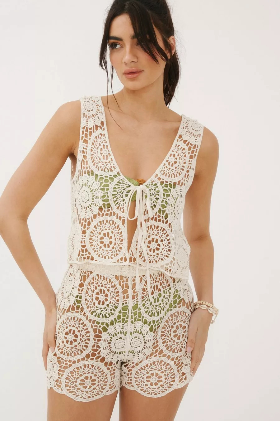 Premium Crochet Beach Shorts | Nasty Gal US