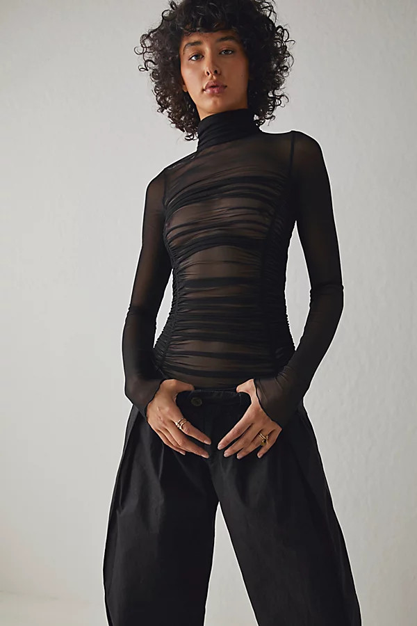 Under It All Bodysuit by Intimately at Free People, Black, L | Free People (Global - UK&FR Excluded)