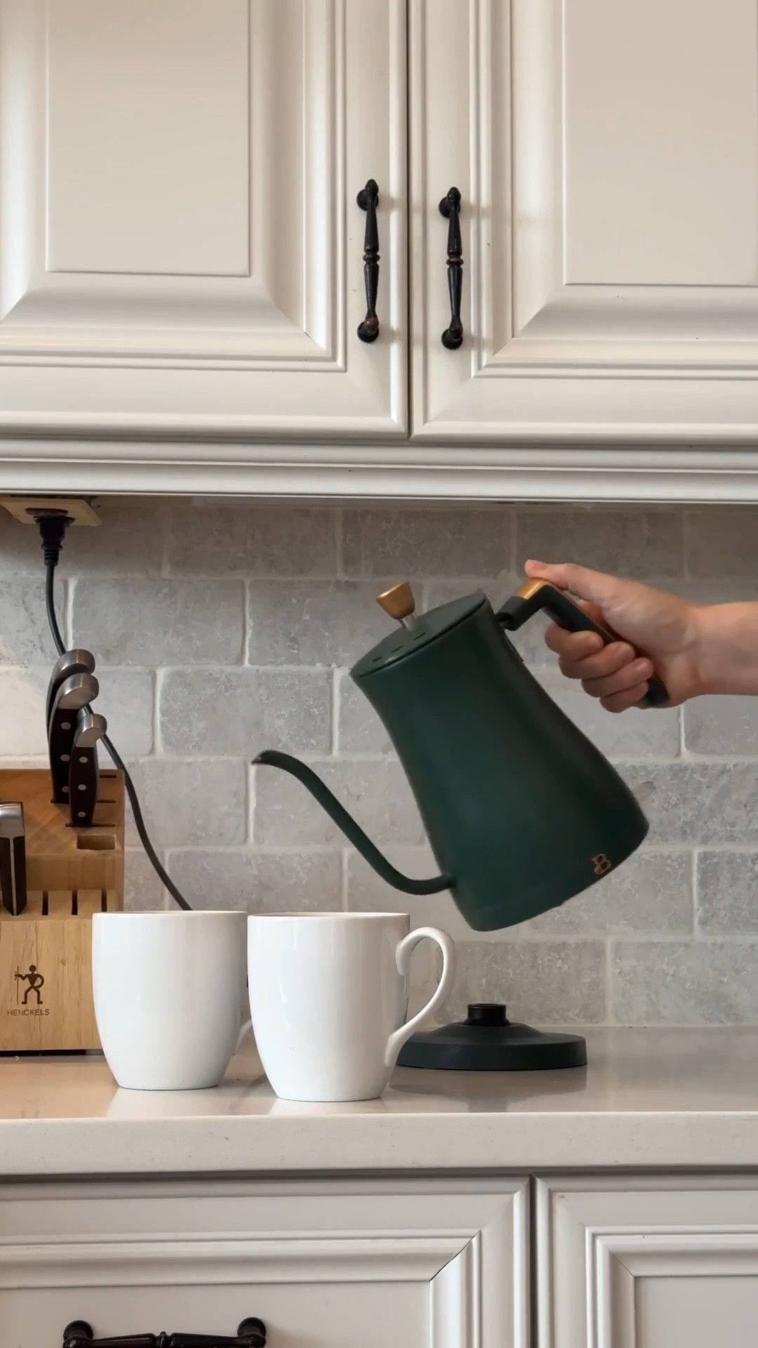 Our favorite tea kettle we use daily! Comes in so many cute colors!