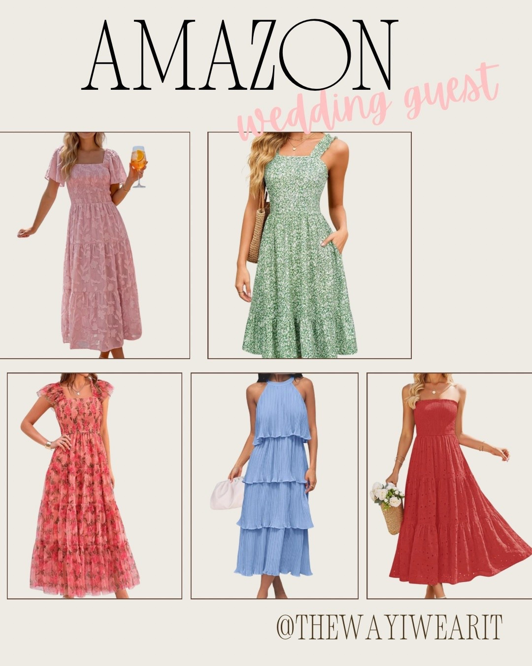 These summer dresses are perfect for any wedding! I can't wait to wear them. #FoundItOnAmazon

#LTKSeasonal #LTKootd #LTKU