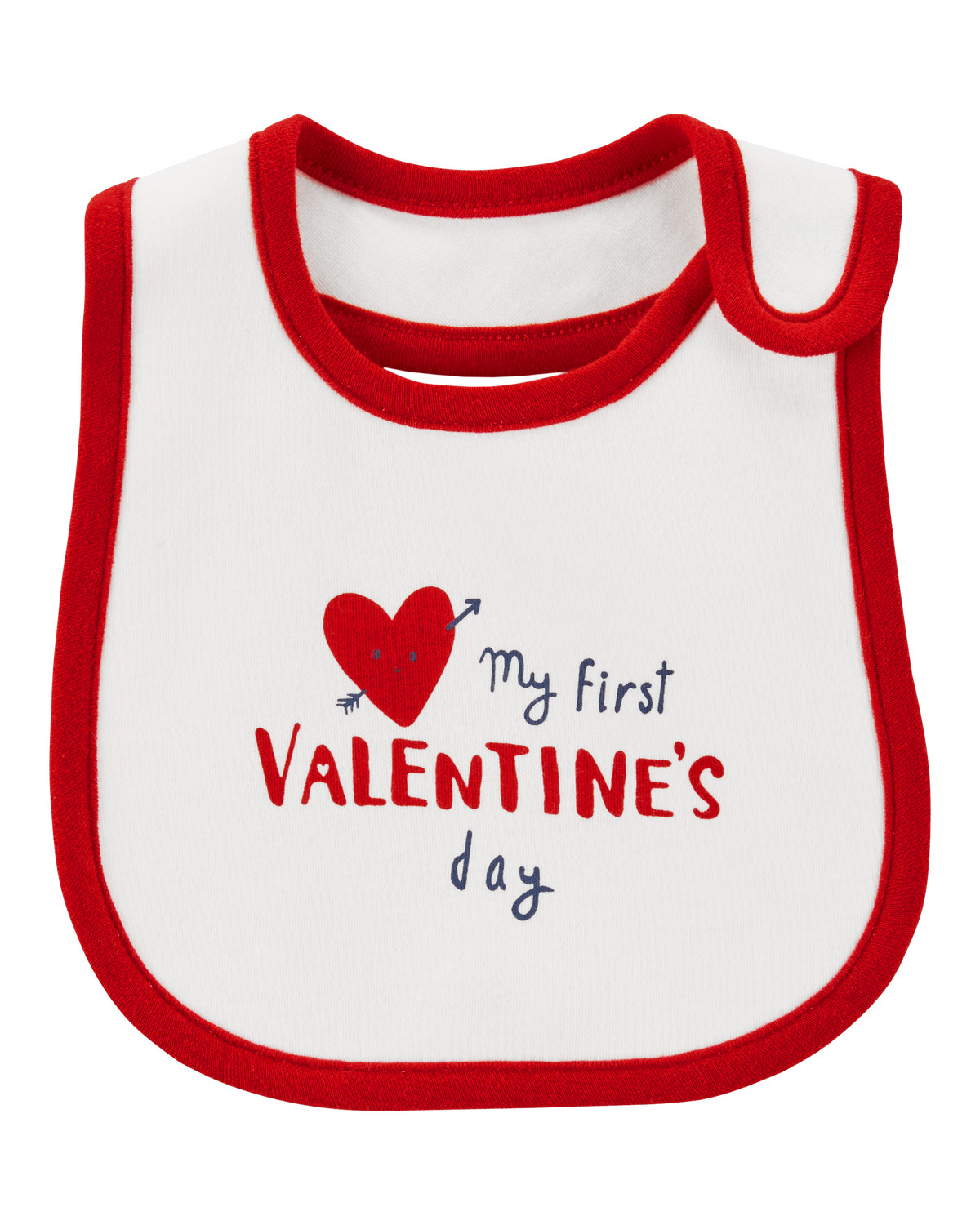 Baby My First Valentine's Day Teething Bib | Carter's Inc