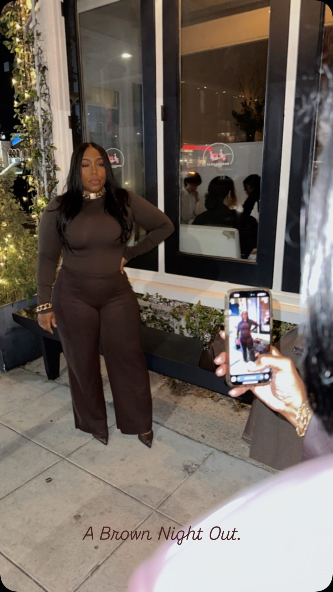 🤎 A Brown Night Out 🤎
 
#ColordATEs
#Monochrome #BrownOnBrown #MonochromeOutfit #Out #Smile #GetOverHere #LetsDance #GirlsGirl
#WhatShallWeDoNext #MOOD @alexandersnorthpark