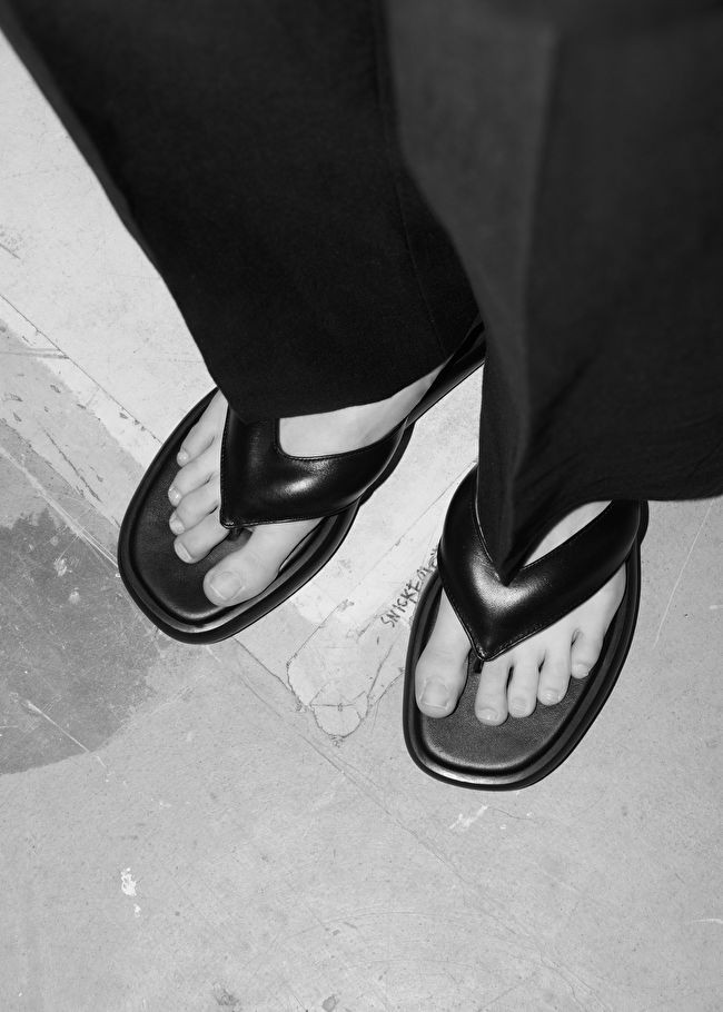 Leather Platform Flip Flops | & Other Stories (EU + UK)