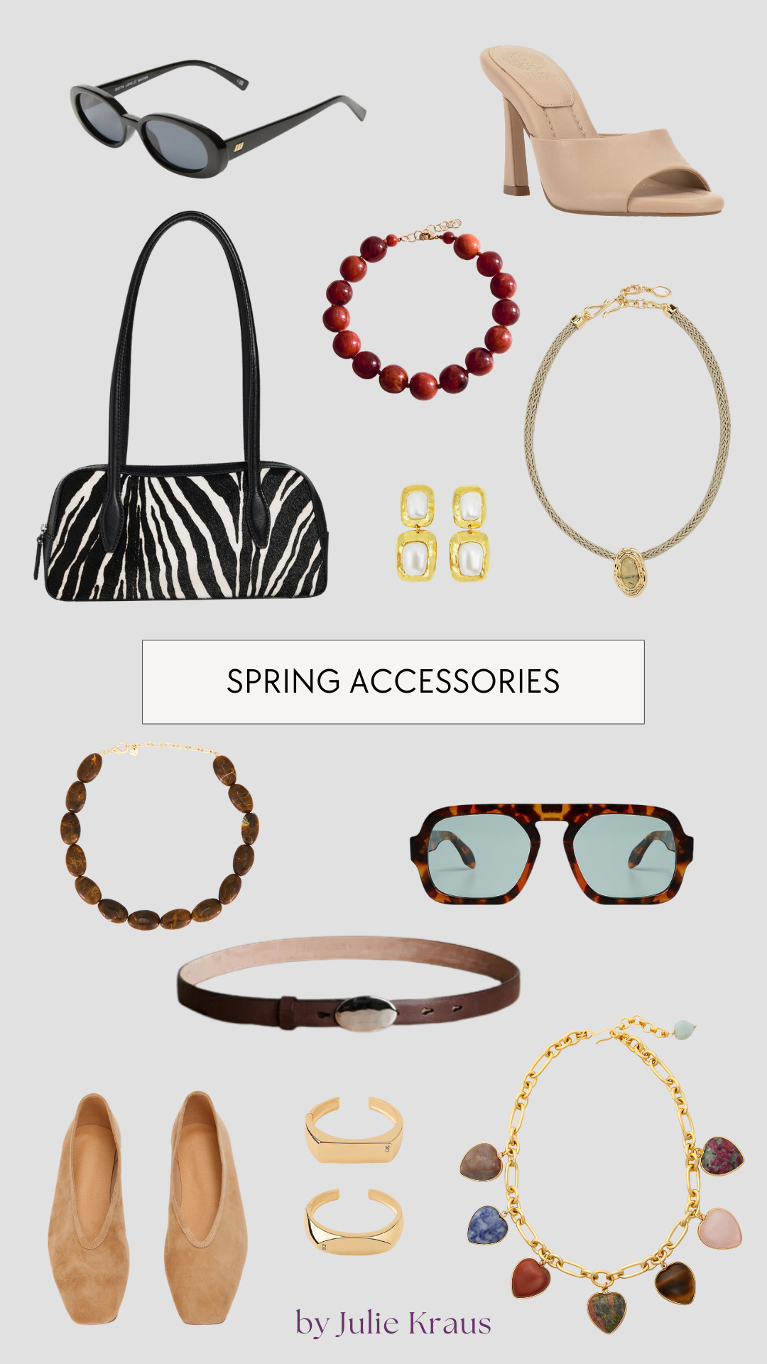 Spring Accessories!

Spring style, Spring trends, necklace, belt, sunglasses, shoes, earrings, bag 

 #LTKgrwm #LTKootd