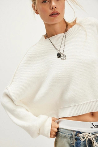 Easy Street Crop Pullover | Free People (Global - UK&FR Excluded)