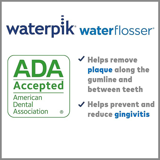 Waterpik WP-663 Water Flosser Electric Dental Countertop Professional Oral Irrigator For Teeth, A... | Amazon (US)