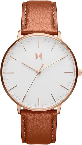 MVMT Men’s Legacy Slim Watch - Analog Watch for Men - Minimalist, Water Resistant 3 ATM/30 Mete... | Amazon (US)