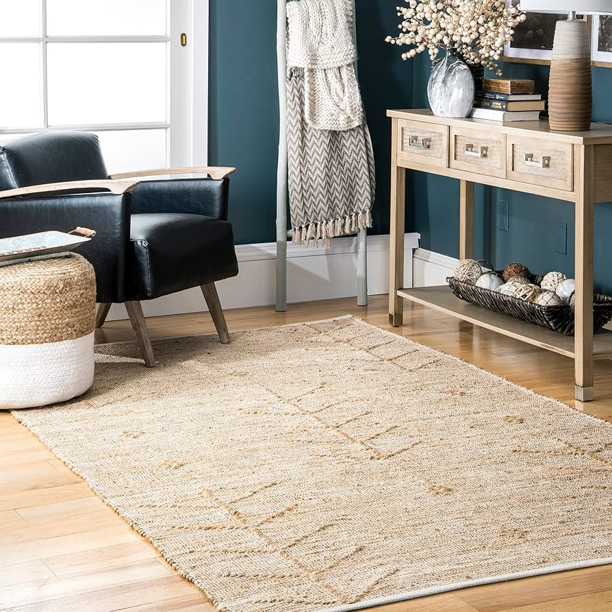 Rugs USA Lauren Liess x Amaranth Arrow Cotton/Jute Area Rug | Amazon (US)