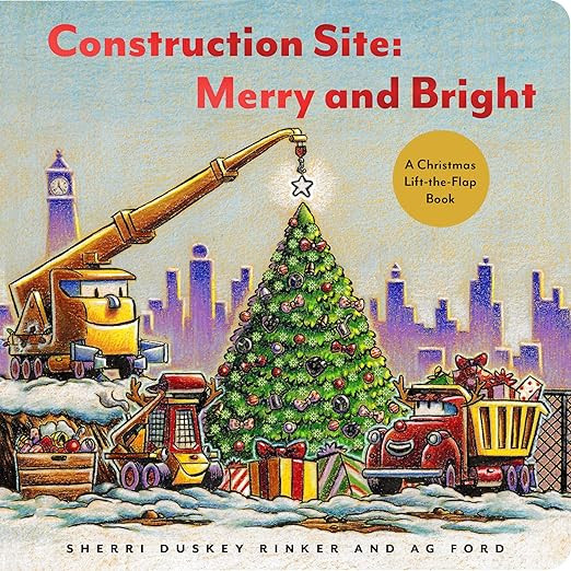 Construction Site: Merry and Bright: A Christmas Lift-the-Flap Book (Goodnight, Goodnight Constru... | Amazon (US)