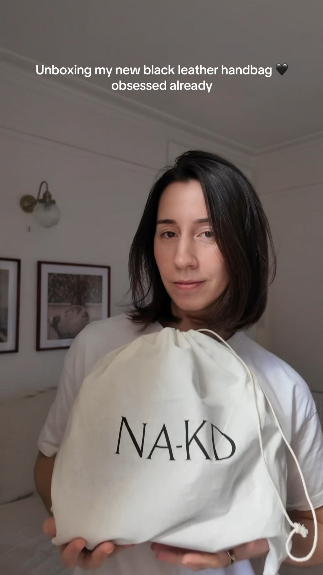 Unboxing my new black leather handbag 🖤 obsessed already 

#LTKstyletip #LTKbag