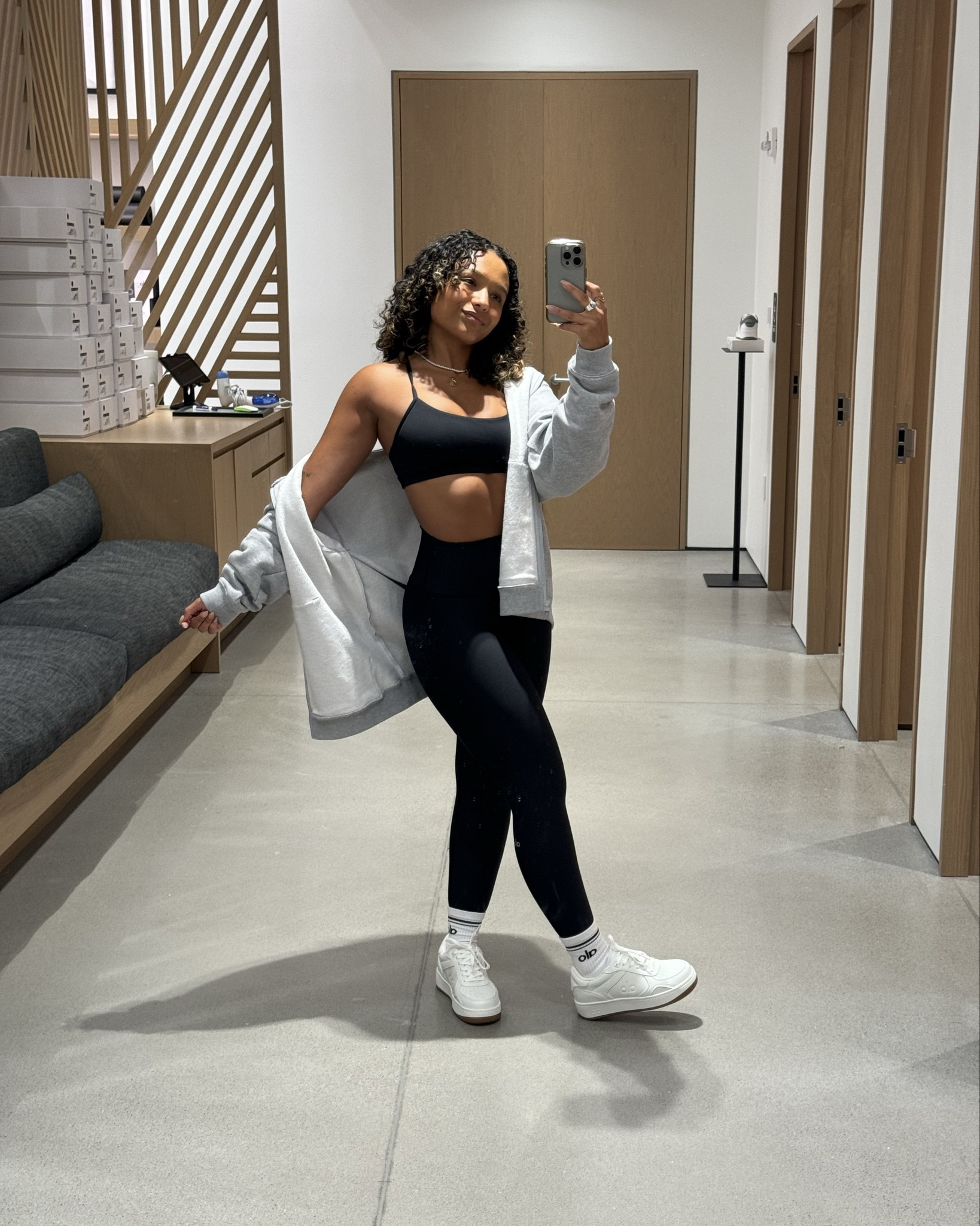 ALO-versary sale until the 3rd!!! work ootd 

#LTKfitness #LTKsalealert #LTKActive