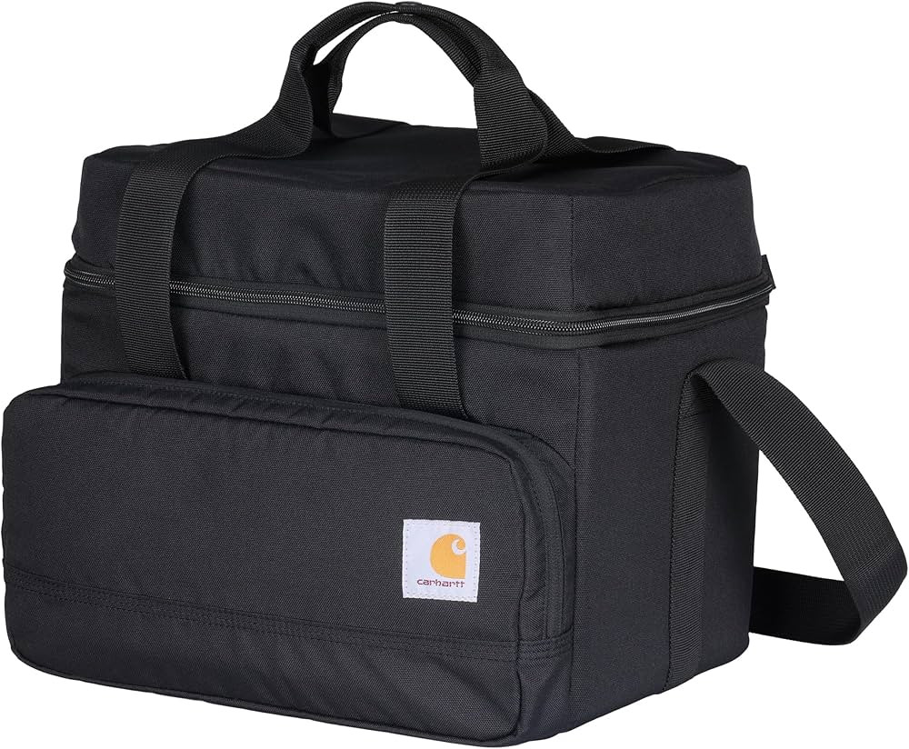 Carhartt Insulated Two Compartment Cooler, Durable Water Repellent Material W/Front Zippered Pock... | Amazon (US)
