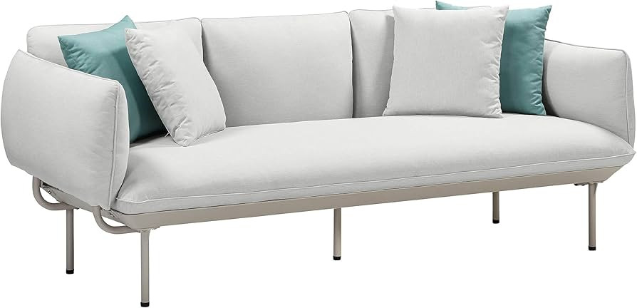 Tov Furniture Katti Light Grey Outdoor Sofa | Amazon (US)