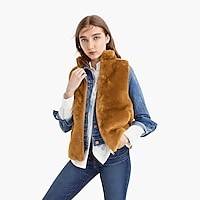 Plush fleece excursion vest | J. Crew US