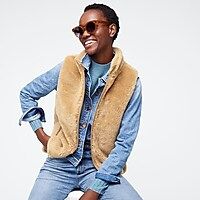 Plush fleece excursion vest | J.Crew US