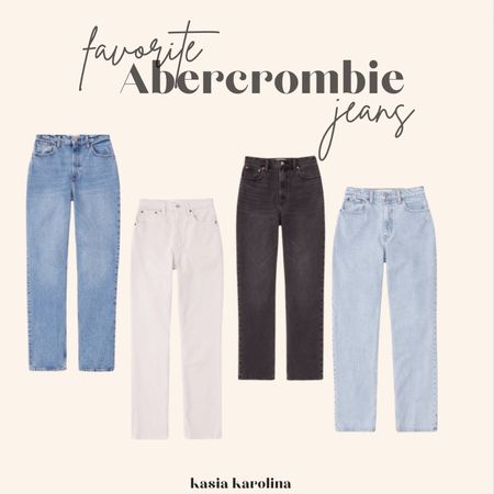 shop the Abercrombie denim sale! These’s are my go to jeans! 

#LTKsalealert #LTKunder100 #LTKstyletip