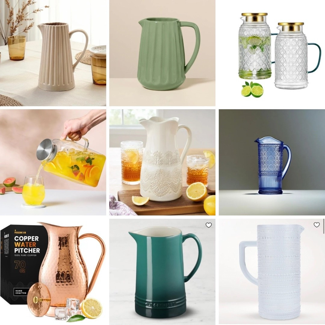 Elevate your spring hosting with the prettiest pitchers 🌼🍓


#LTKHome #LTKfoodie #LTKSeasonal