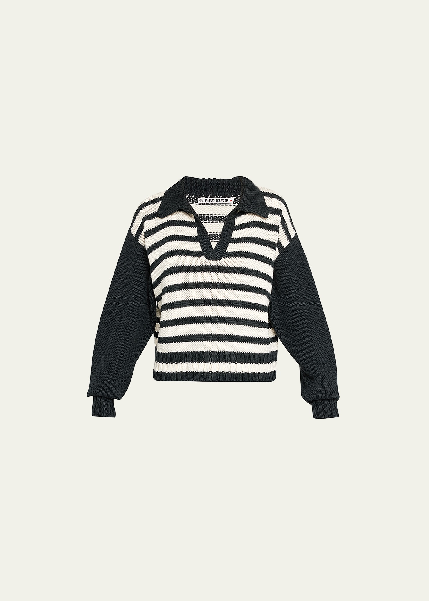 Ciao Lucia Venezia Striped Polo Sweater | Bergdorf Goodman