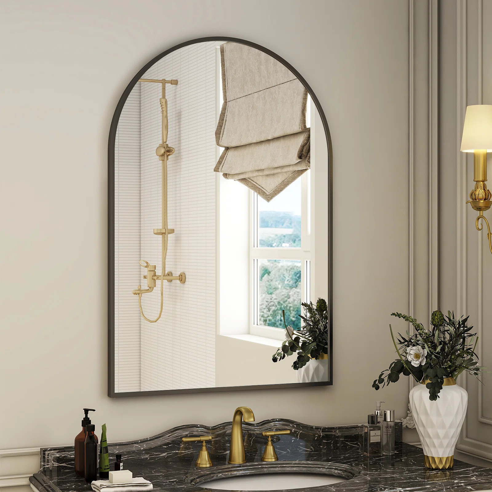 Lilaram Aluminum Flat Mirror | Wayfair North America