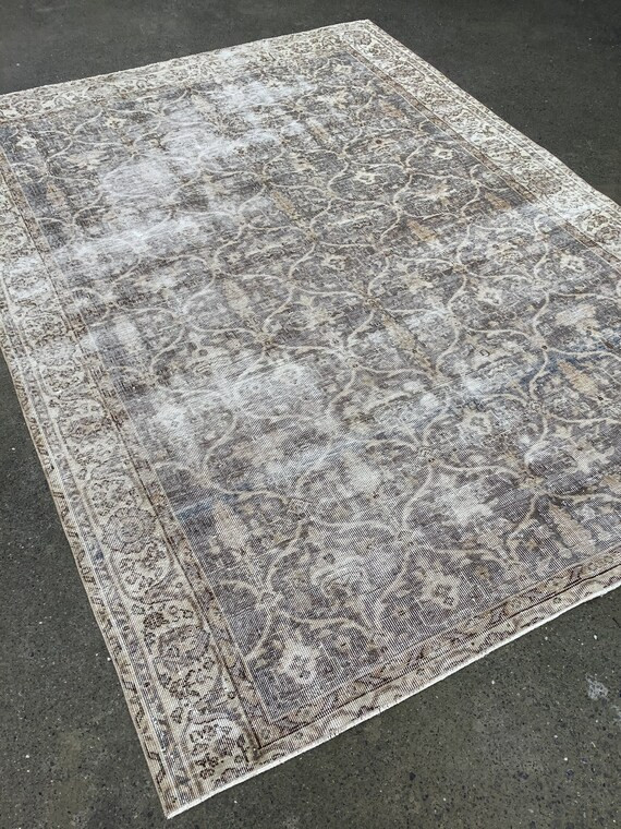 Antique Oushak 69 X 93 Feet 210 X 285 Cm Handmade Gorgeous - Etsy | Etsy (US)