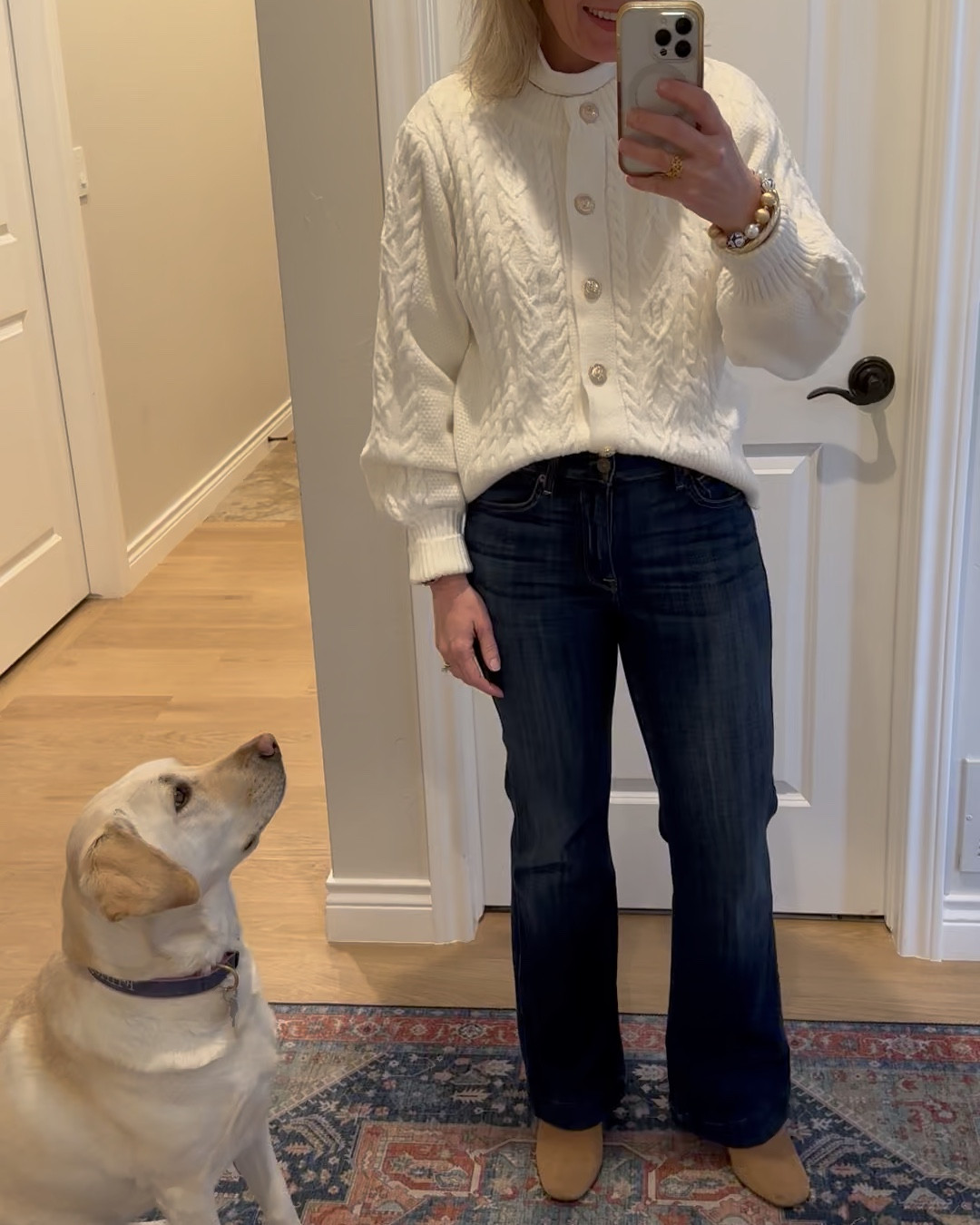 I have loved these jeans for years and I still love them! Such a flattering cut. Great for those who do not like high-rise denim. I found them in just about every size at 50% off! The sweater is one of my new favorites from Amazon.

#LTKWatchNow #LTKFindsUnder100 #LTKSaleAlert