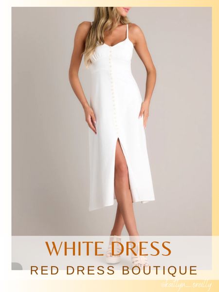 Summer Dress / White Dresss 

#LTKFindsUnder100 #LTKStyleTip #LTKFindsUnder50