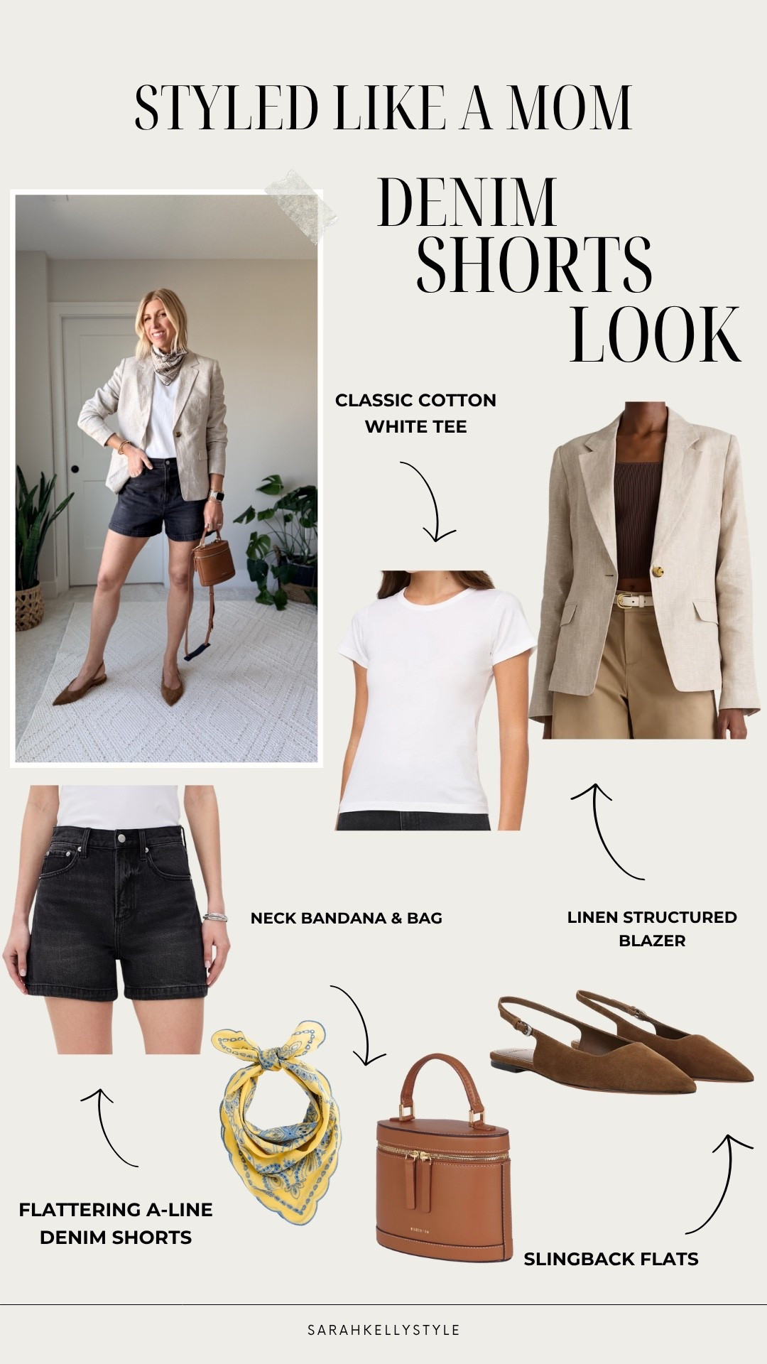 Styling denim shorts!

#LTKSeasonal #LTKOver40 #LTKootd