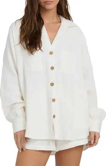Swell Gauze Button-Up Shirt | Nordstrom