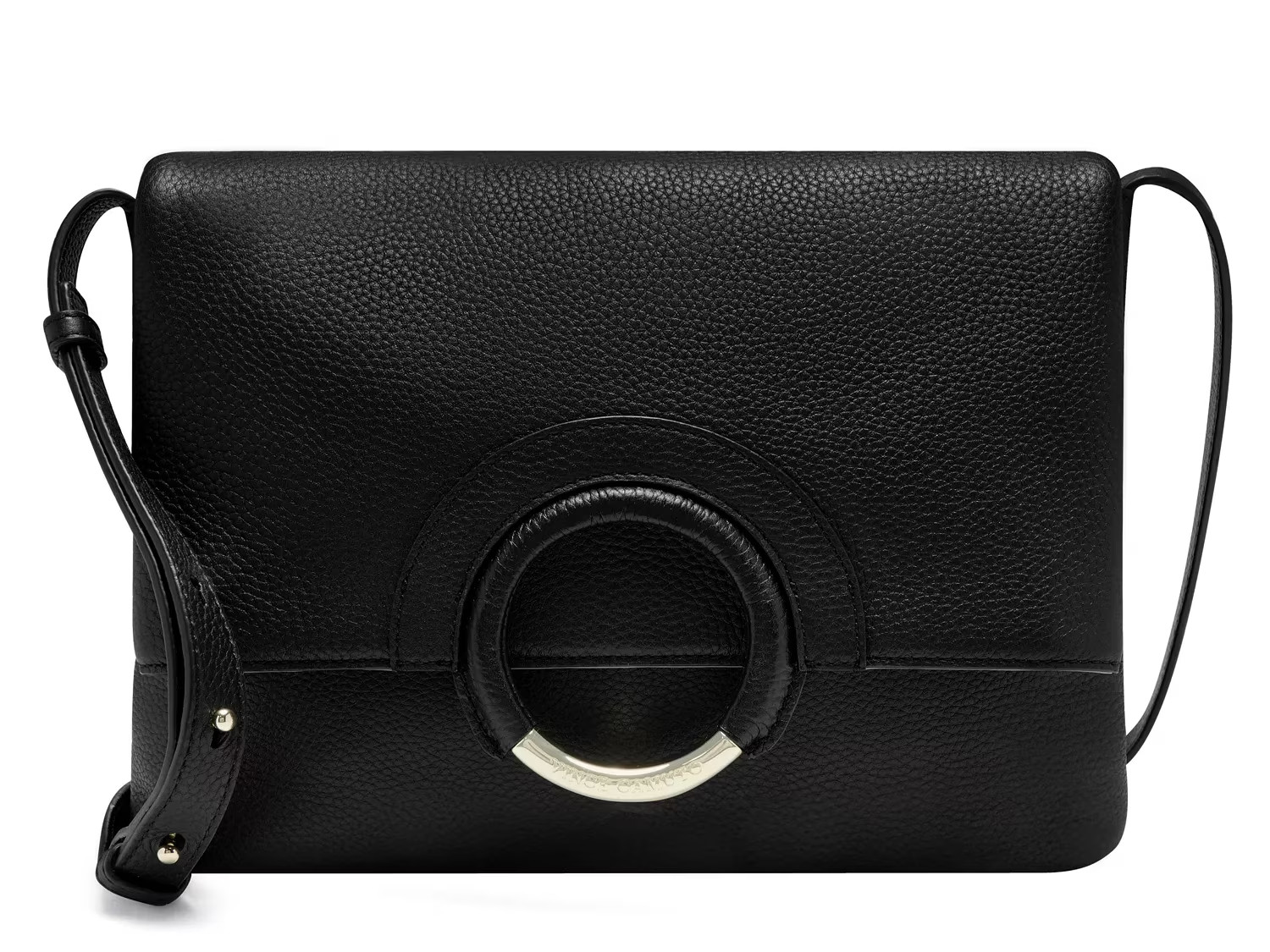 Vince Camuto Keyln Leather Crossbody Bag - Women's - Black - Crossbody Shoulder Bag | DSW