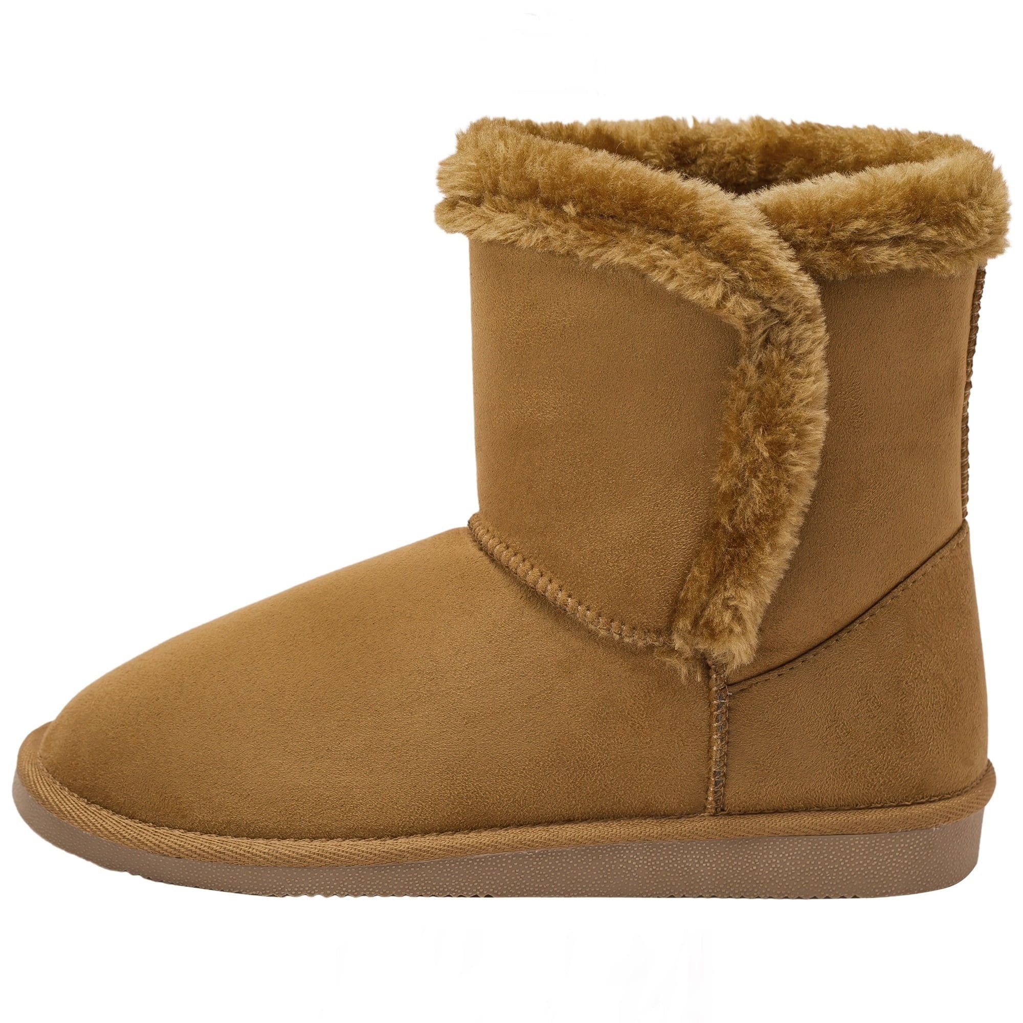 Alpine Swiss Mindy Womens Classic Short Winter Boots Sherpa Warm Comfort Shoes | Walmart (US)