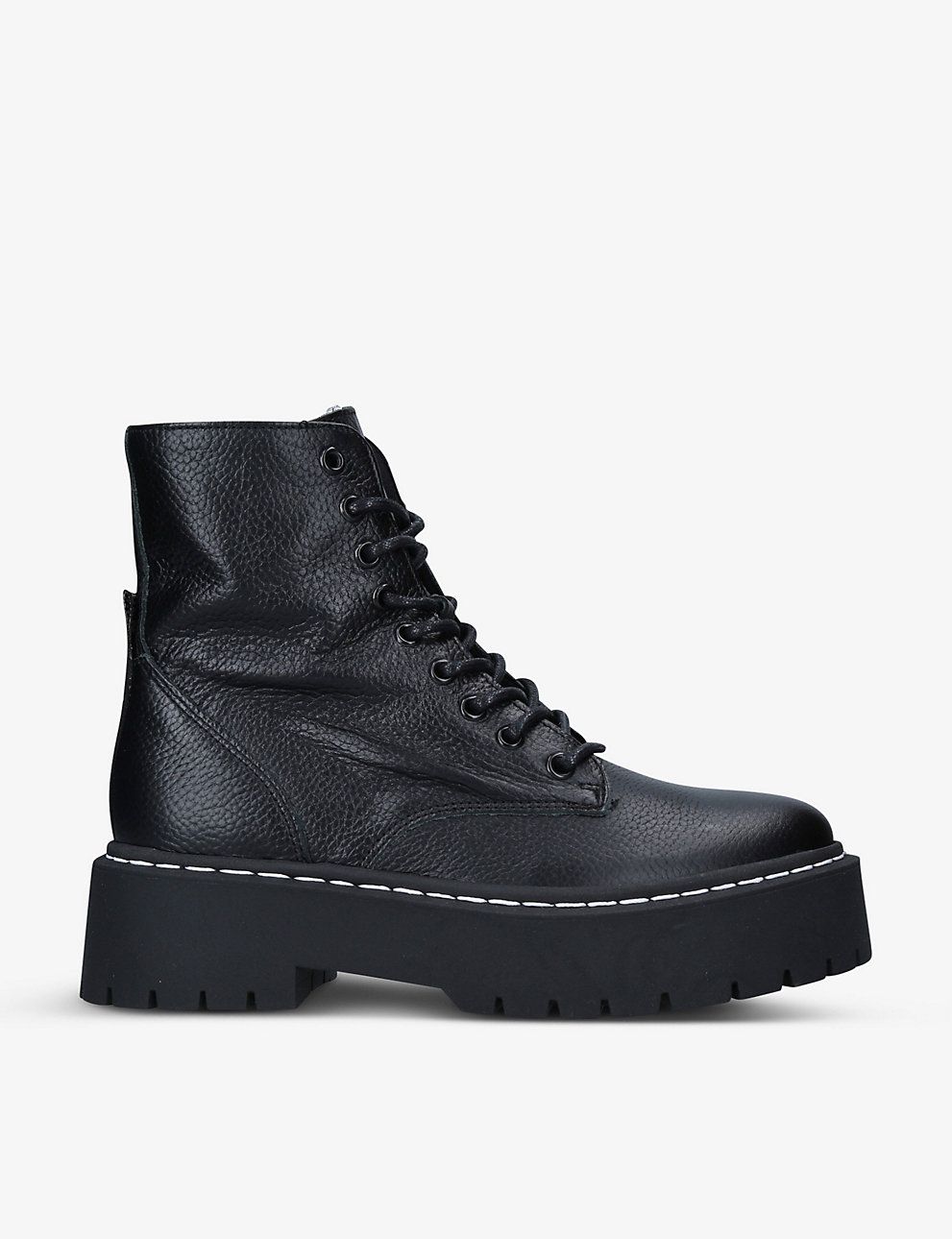 Skylar lace-up leather boots | Selfridges