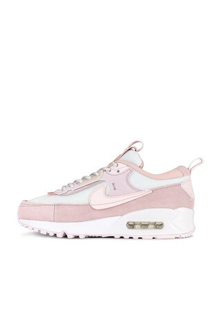 Nike Air Max 90 Futura Sneaker in Summit White, Light Soft Pink, & Barely Rose from Revolve.com | Revolve Clothing (Global)