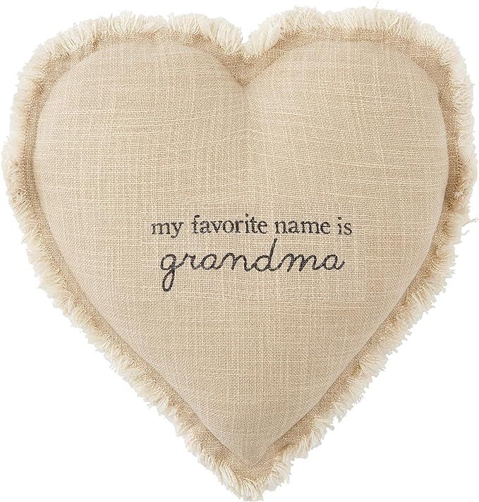 Mud Pie Grandma Heart Pillow | Amazon (US)