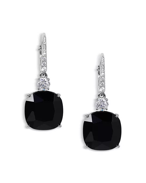 Soleil Cubic Zirconia Clear & Color Cushion Drop Earrings | Bloomingdale's (US)