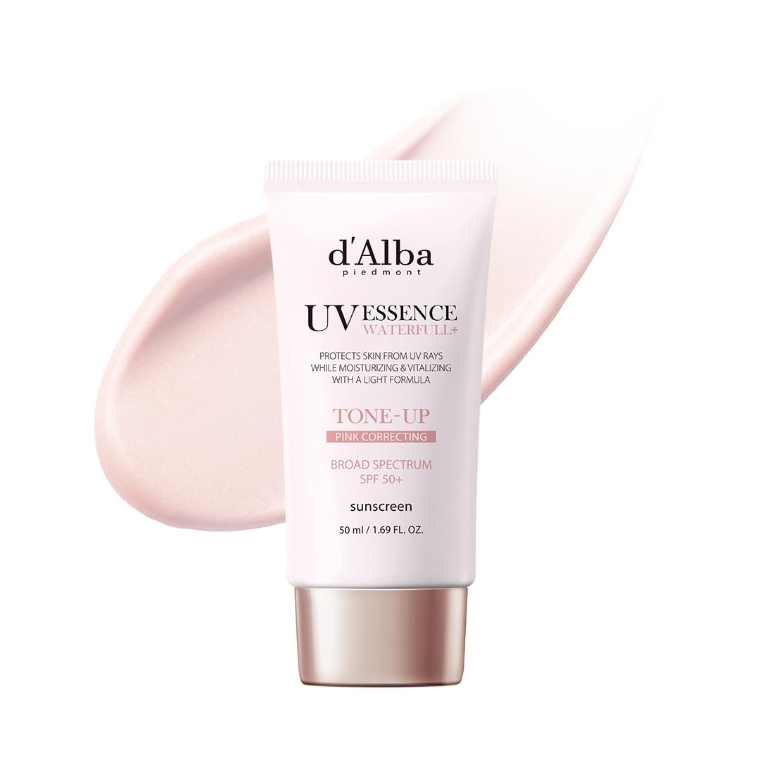 d'alba Piedmont Waterfull Tone-Up Sunscreen Serum (1.69 fl oz), SPF 50+ | Amazon (US)
