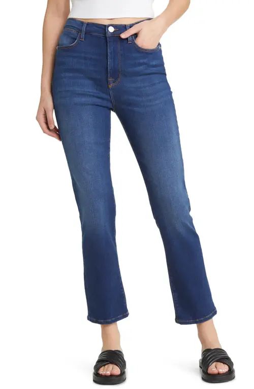 FRAME Le Super High Waist Straight Leg Jeans in Kettering at Nordstrom, Size 32 | Nordstrom