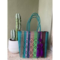 Mexican Beach Tote, Bag, Recycled Plastic Tote | Etsy (US)