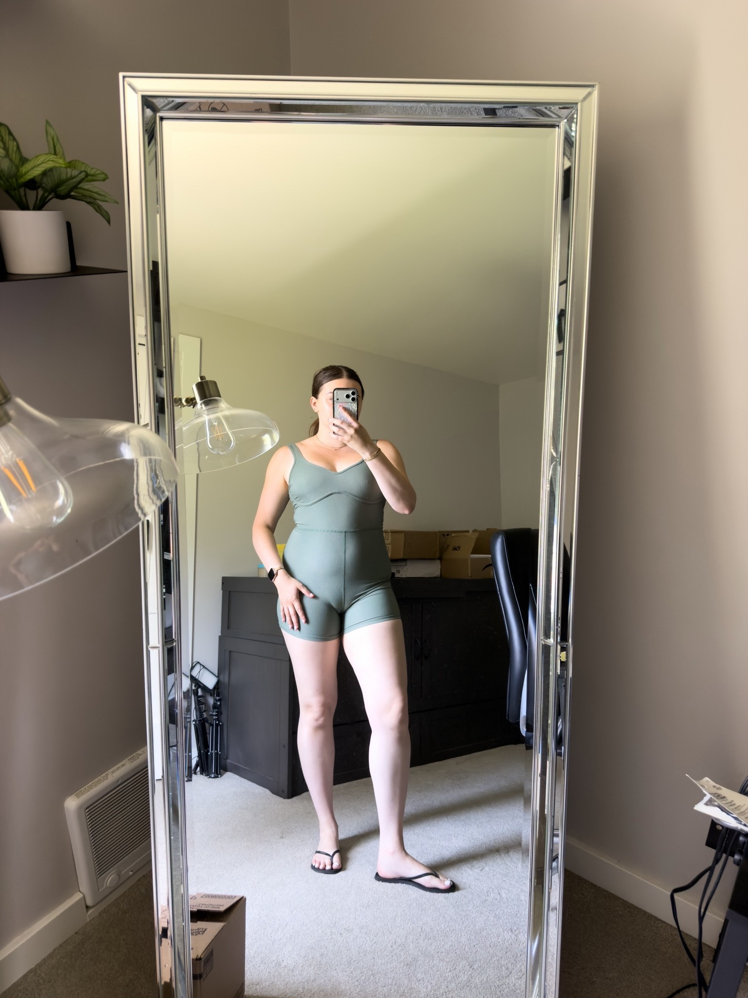 This workout romper is my new favorite! I think it’s so cute for the summer and it’s great for a Pilates class.

#LTKootd #LTKMidsize #LTKfitnessgoals