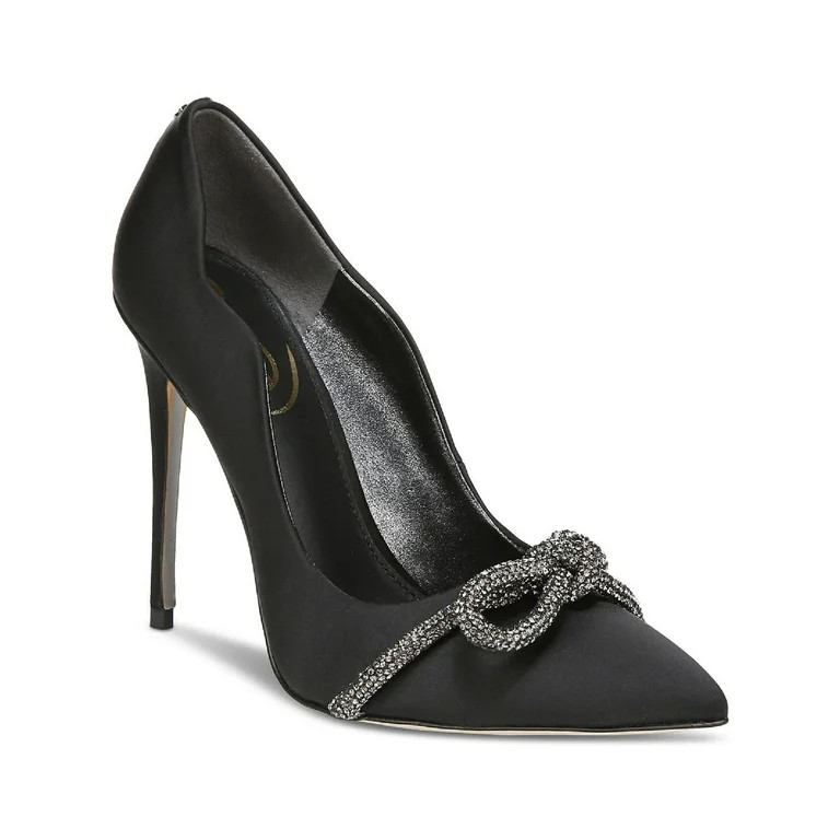 Sam Edelman Womens Deela Satin Embellished Pumps | Walmart (US)
