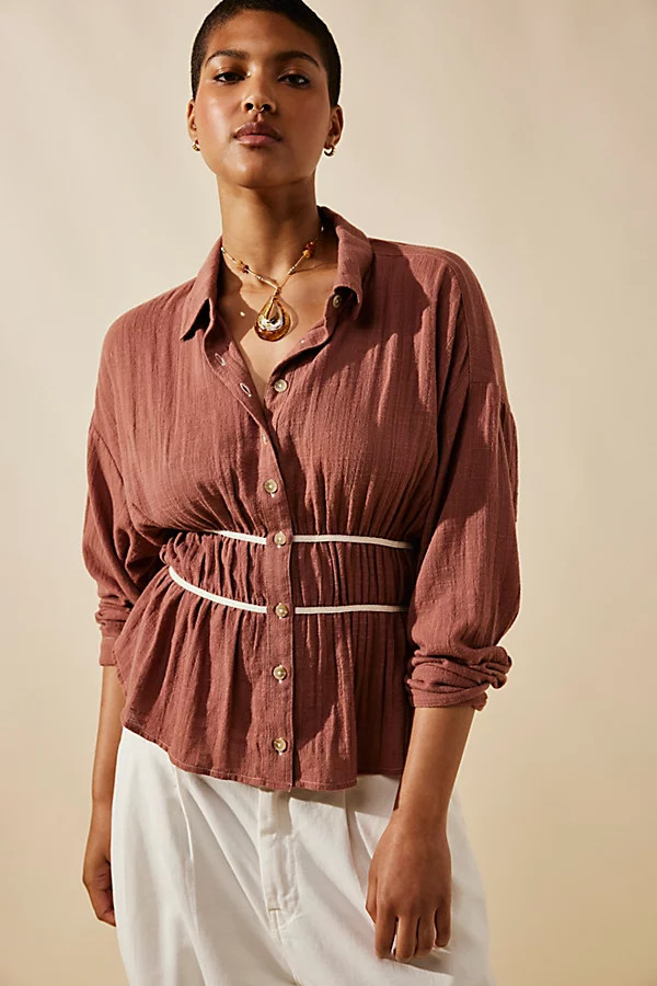 Morrison Shirt by free-est at Free People, Withered Rose, M | Free People (Global - UK&FR Excluded)