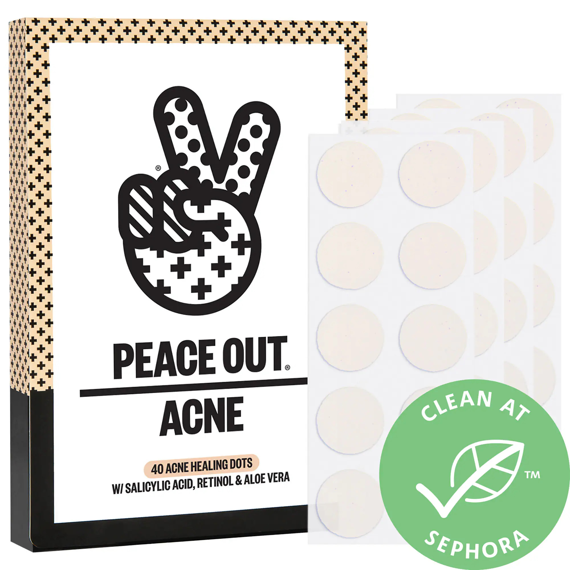 Peace Out Salicylic Acid Acne Healing Dots 40 Healing Dots | Sephora (US)