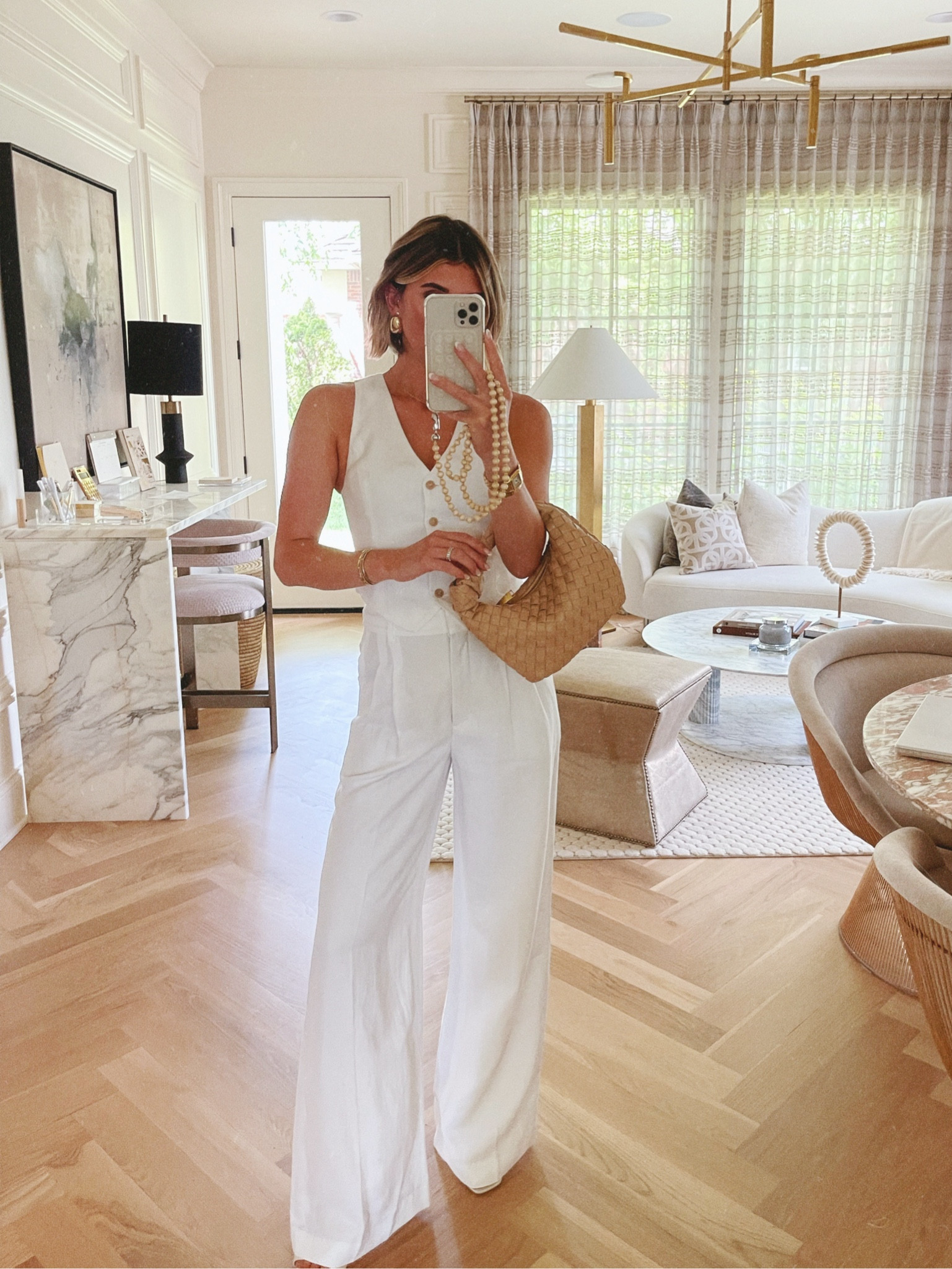 This perfect white set is great for the office during the summer months. #summer #ootd #aritzia

#LTKWorkwear #LTKSeasonal