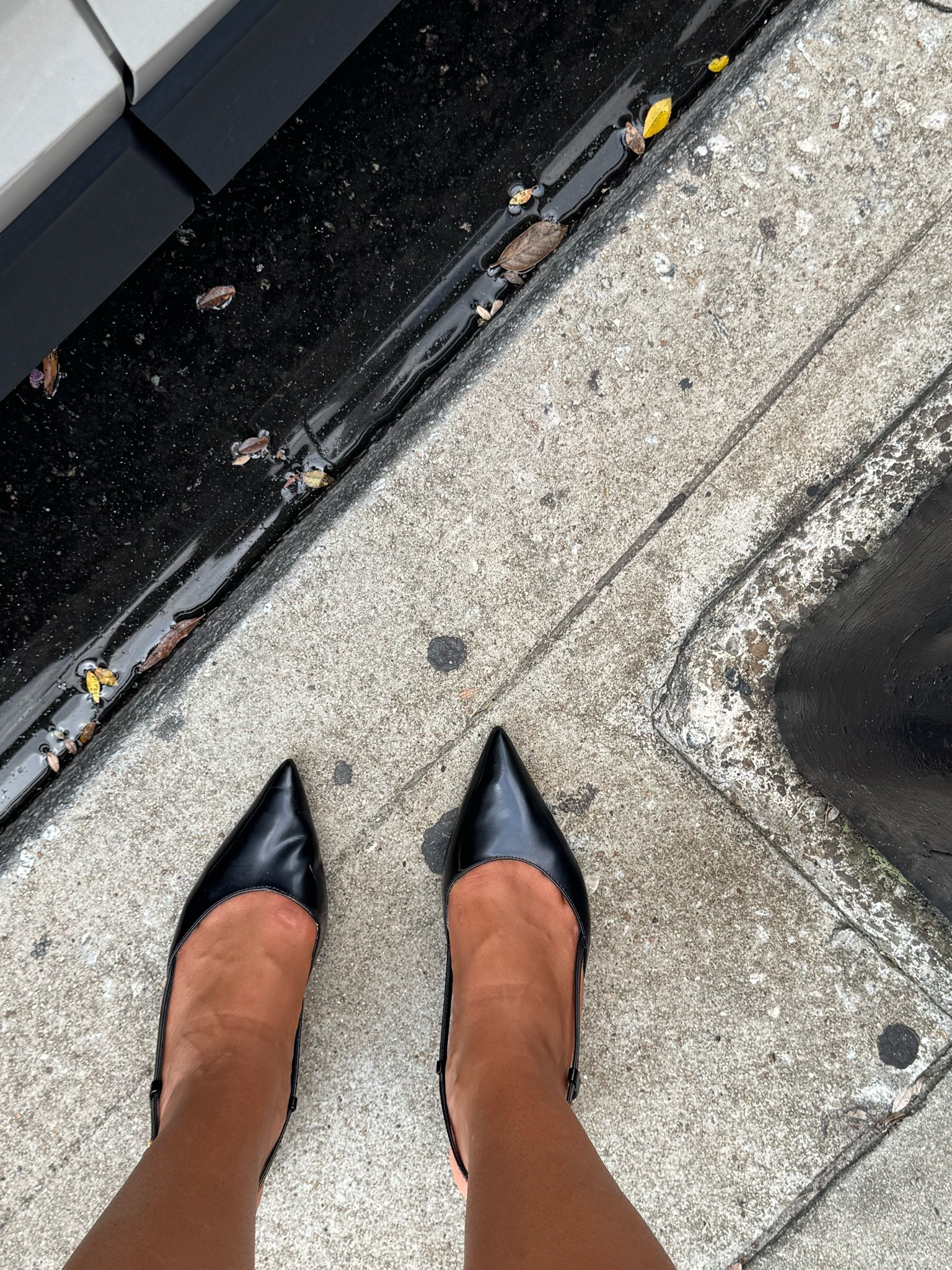 Love a chic slingback heel for fall! (Linking a similar option)

#LTKootd