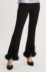 Ameret Ponte Feather Pant - Black | tyler boe