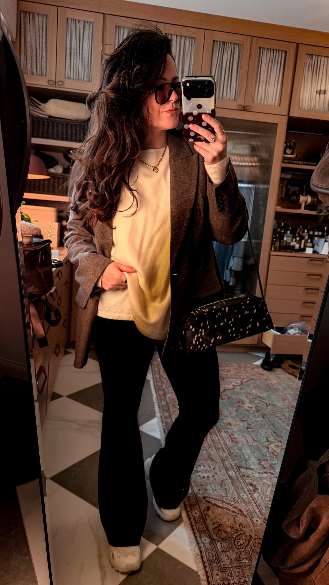 This is my go to outfit formula when I want to feel put together but comfortable. The blazer I keep sharing over a soft top instantly elevates the whole look!

#LTKMidsize #LTKSeasonal #LTKootd