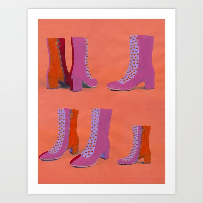 FRECKLE FEVER Art Print by Amanda Adam | Society6