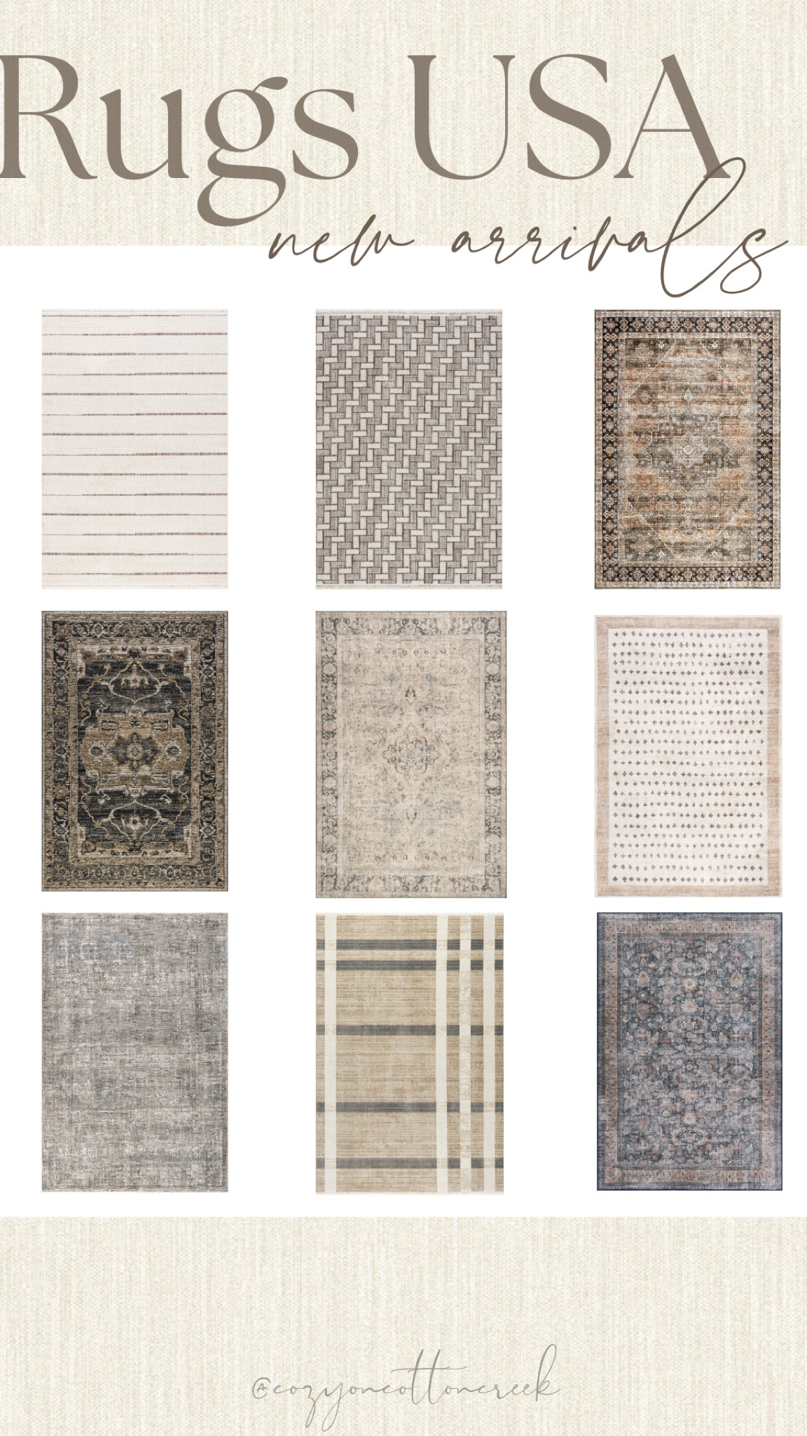 New arrivals
Area rugs

#LTKSaleAlert #LTKHome